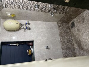 Bathroom in 1 BHK Apartment at Kharghar – for Rent