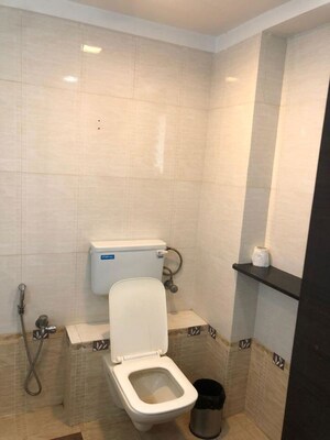 Bathroom in 2.5 BHK Apartment at Samudra Gaurav, Worli – for Rent