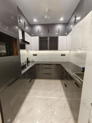 Kitchen in 3 BHK Builder Floor at Kalkaji – for Rent