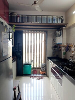Living Room in 1 BHK Apartment at Parikh Paradise Tower, Virar West – for Rent