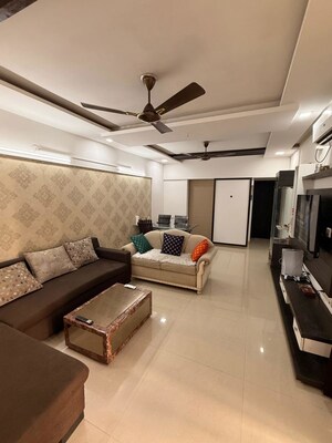 Living Room in 2 BHK Apartment at Gini Viviana, Balewadi – for Rent