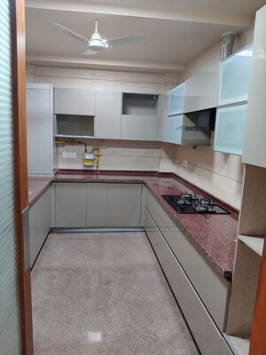 Kitchen in 3 BHK Builder Floor at Jawahar Nagar – for Sale