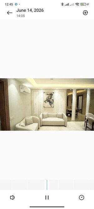Living Room in 3 BHK Builder Floor at Orris Atulyam, Sector 83 – for Sale