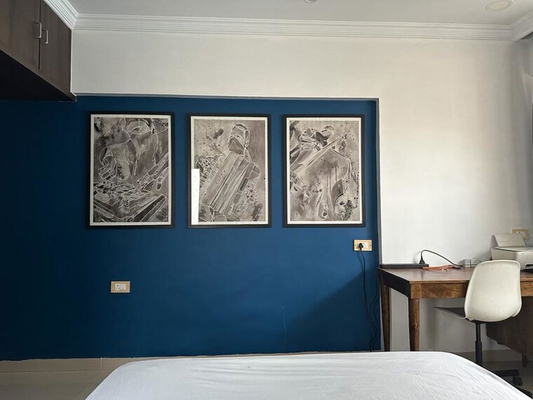 Bedroom, vasu-bhavan 3 Bedroom 2100 Sq.Ft. Apartment In Khar West Mumbai 10450494