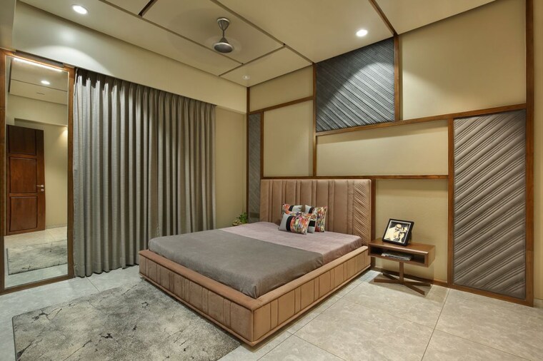Bedroom, darshanam-celestial 4 Bedroom 3600 Sq.Ft. Villa In Bhayli Vadodara 10450485