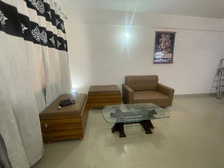 Living Room, jaypee-green-kosmos-phase-ii 3 Bedroom 1370 Sq.Ft. Builder Floor In Sector 134 Noida 10450500