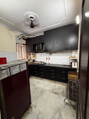 Kitchen in 2 BHK Builder Floor at Panchsheel Vihar – for Rent
