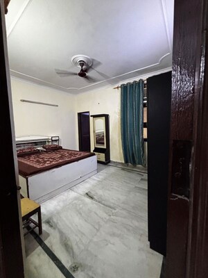 Bedroom in 2 BHK Builder Floor at Panchsheel Vihar – for Rent