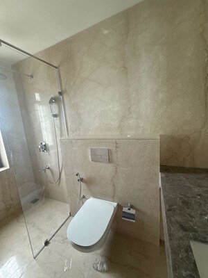 Bathroom in 4 BHK Apartment at Piramal Mahalaxmi, Mahalaxmi – for Rent