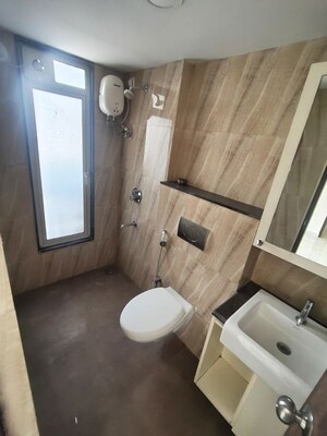 Bathroom in 4 BHK Apartment at Lodha Amara, Kolshet Road – for Rent