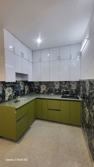 Kitchen in 2 BHK Builder Floor at AJS Heights, Indrapuram – for Rent