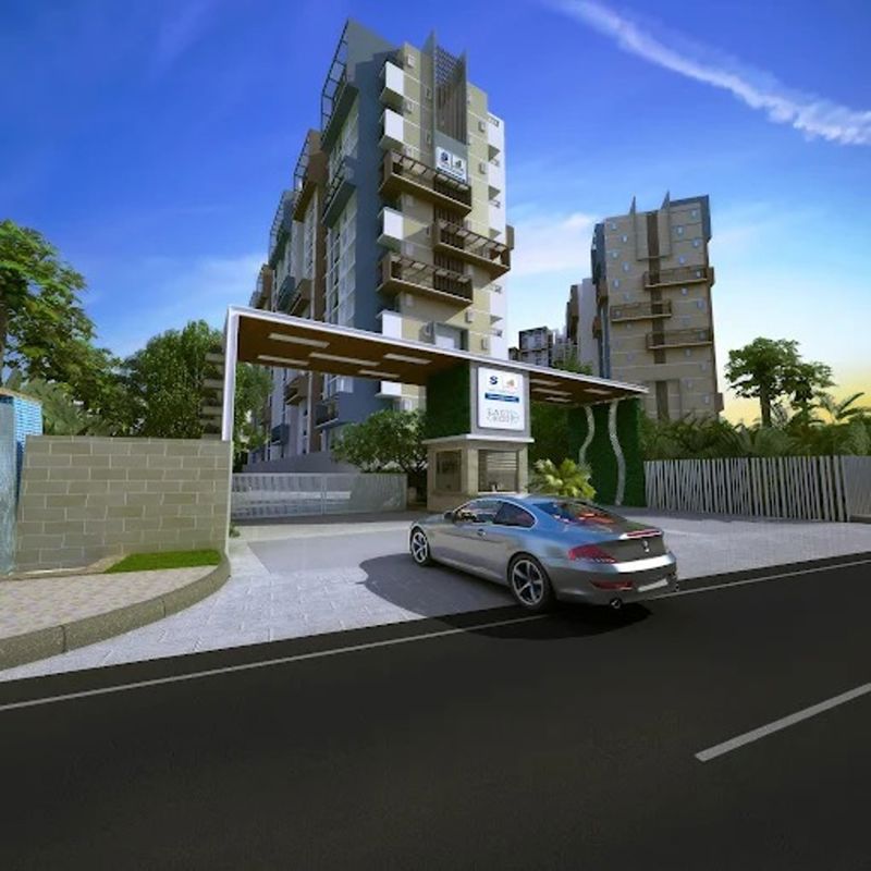 3 BHK + Pooja Room 1849 Sq.Ft. Apartment in Salarpuria Sattva East Crest