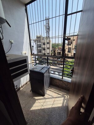 Balcony in 2 BHK Builder Floor at Ramesh Nagar – for Rent