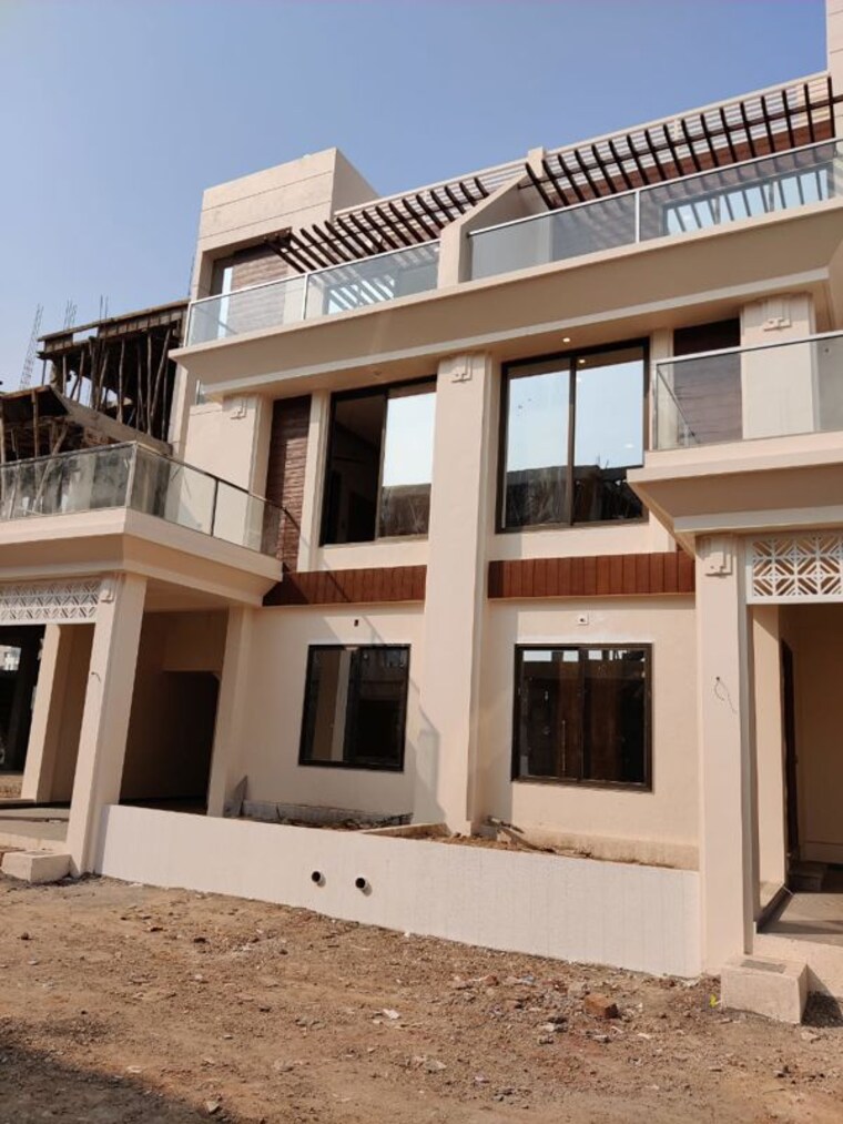 Exterior View, pratham upvan 4 Bedroom 1130 Sq.Ft. Villa In Pratham Upvan Vadodara 10450535