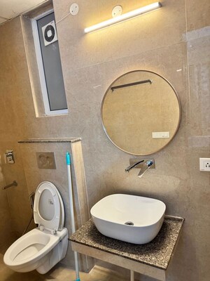 Bathroom in 2 BHK Apartment at Affinity Greens, International Airport Road – for Rent