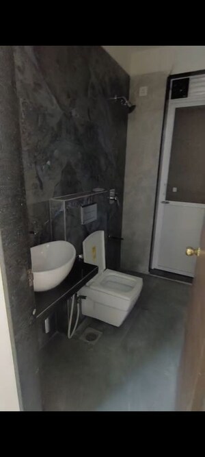 Bathroom in 2 BHK Apartment at Satyam Oasis, Taloja – for Rent