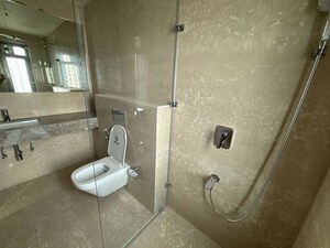 Bathroom in 4 BHK Apartment at Piramal Mahalaxmi, Mahalaxmi – for Rent