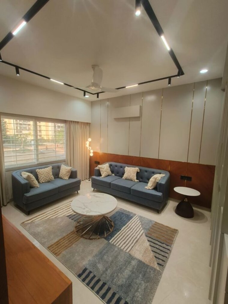 Living Room, govardhan-paradise-19 4 Bedroom 1650 Sq.Ft. Villa In Bhayli Vadodara 10450557