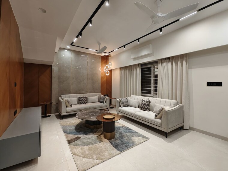 Living Room, govardhan-paradise-19 4 Bedroom 1650 Sq.Ft. Villa In Bhayli Vadodara 10450557