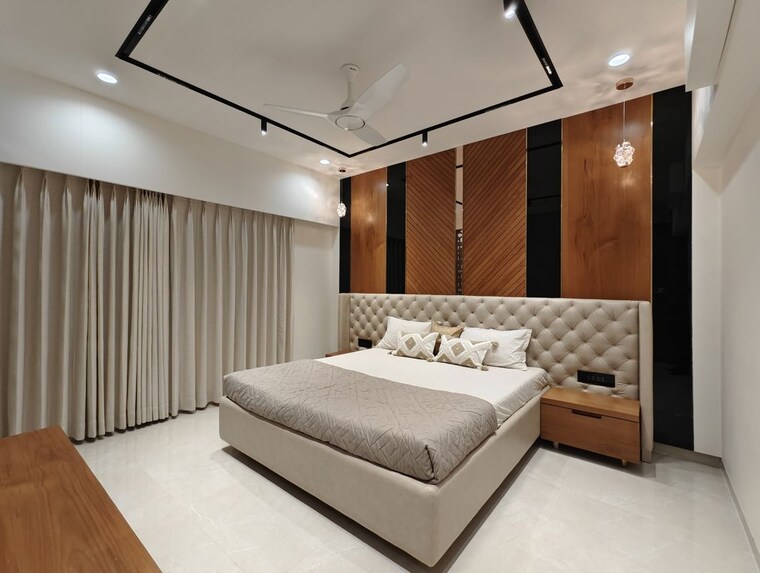 Bedroom, govardhan-paradise-19 4 Bedroom 1650 Sq.Ft. Villa In Bhayli Vadodara 10450557