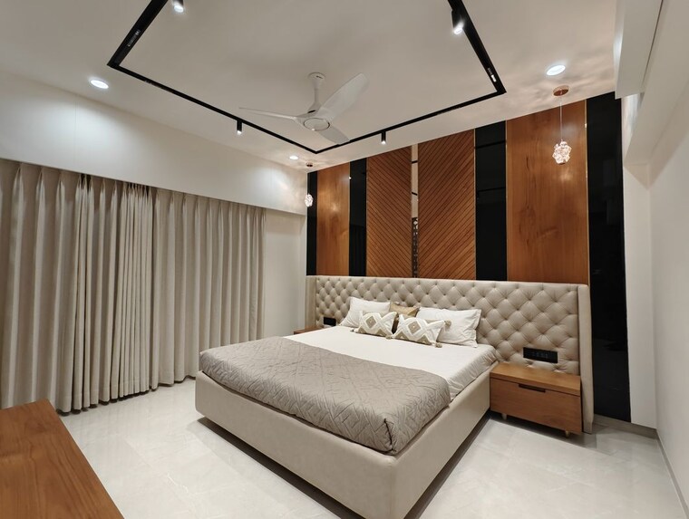Bedroom, govardhan-paradise-19 4 Bedroom 1650 Sq.Ft. Villa In Bhayli Vadodara 10450557