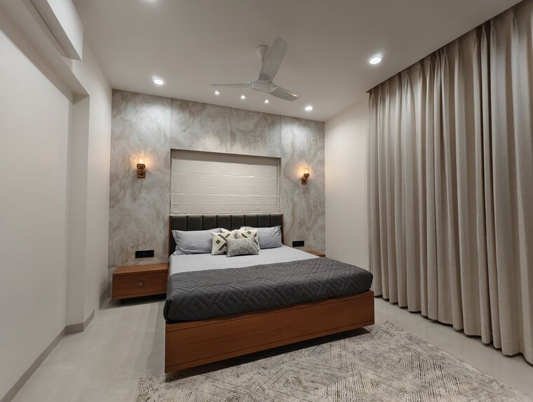 Bedroom, govardhan-paradise-19 4 Bedroom 1650 Sq.Ft. Villa In Bhayli Vadodara 10450557