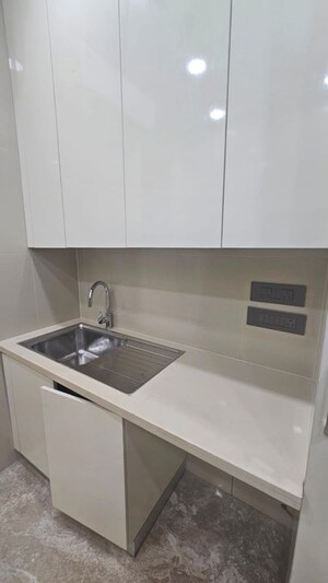 Kitchen in 3 BHK Builder Floor at Kailash Colony – for Rent