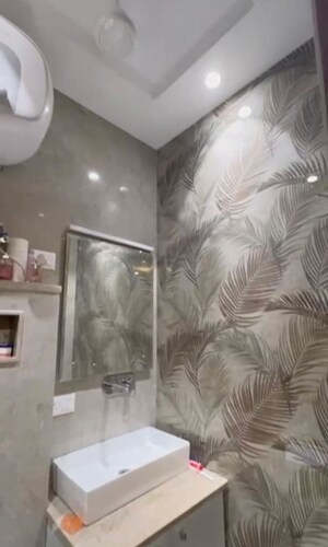 Bathroom in 2 BHK Builder Floor at Lajpat Nagar I – for Rent