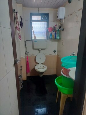Bathroom in 2 BHK Apartment at Jankalyan Nagar – for Sale