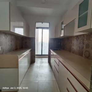 Kitchen in 3 BHK Apartment at Kanakia Silicon Valley, Powai – for Rent