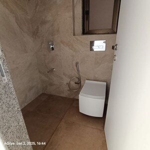 Bathroom in 3 BHK Apartment at Kanakia Silicon Valley, Powai – for Rent