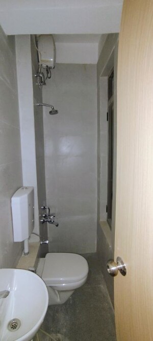 Bathroom in 3 BHK Apartment at Adani Ten BKC, Bandra East – for Rent