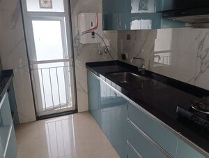 Kitchen in 2 BHK Apartment at Ruparel Ariana, Parel – for Rent