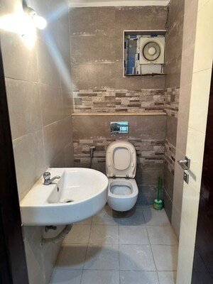 Bathroom in 4 BHK Villa at Manjeera Purple Town, Gopanpally – for Rent