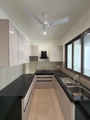 Kitchen in 3 BHK Apartment at Adani Ten BKC, Bandra East – for Rent