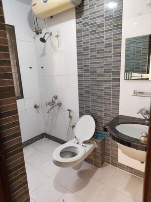 Bathroom in 2 BHK Apartment at GHP Trinity, Powai – for Rent
