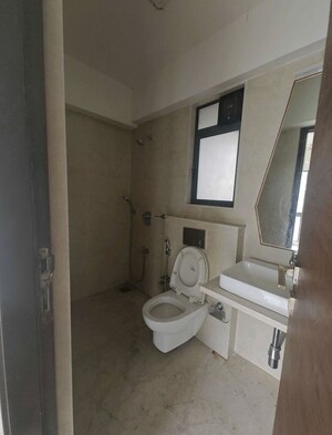 Bathroom in 1 BHK Apartment at Omkar Vive, Kurla – for Rent