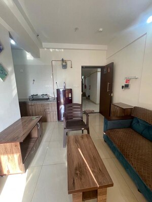 Kitchen in 1 BHK Apartment at Ahura Pearl Suites, Mundhwa – for Rent
