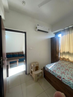 Bedroom in 1 BHK Apartment at Ahura Pearl Suites, Mundhwa – for Rent