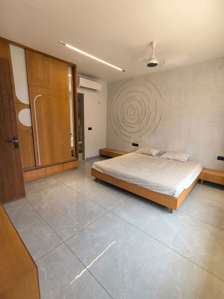 Bedroom, tulsi-shree-kanha-bunglows 4 Bedroom 1220 Sq.Ft. Villa In Bhayli Vadodara 10450456