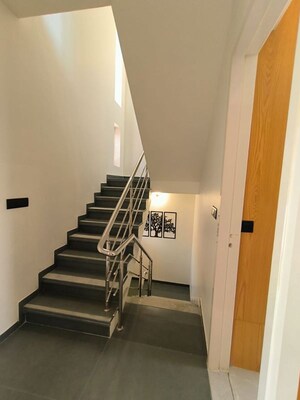 Staircase in 4 BHK Villa at Tulsi Shree Kanha Bunglows, Bhayli – for Sale