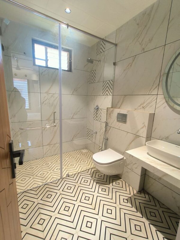 Bathroom, tulsi-shree-kanha-bunglows 4 Bedroom 1220 Sq.Ft. Villa In Bhayli Vadodara 10450456