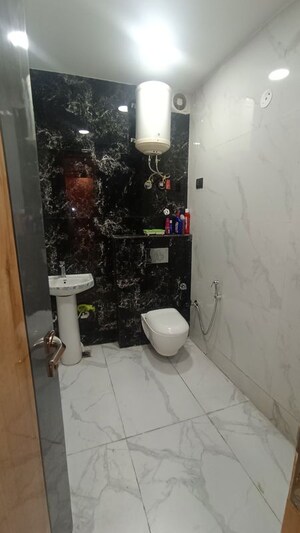 Bathroom in 3 BHK Builder Floor at East Of Kailash – for Sale