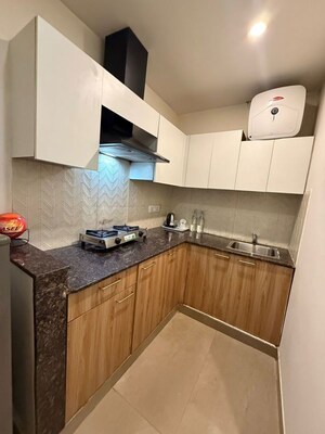 Kitchen in 1 BHK Builder Floor at Sector 45 – for Rent