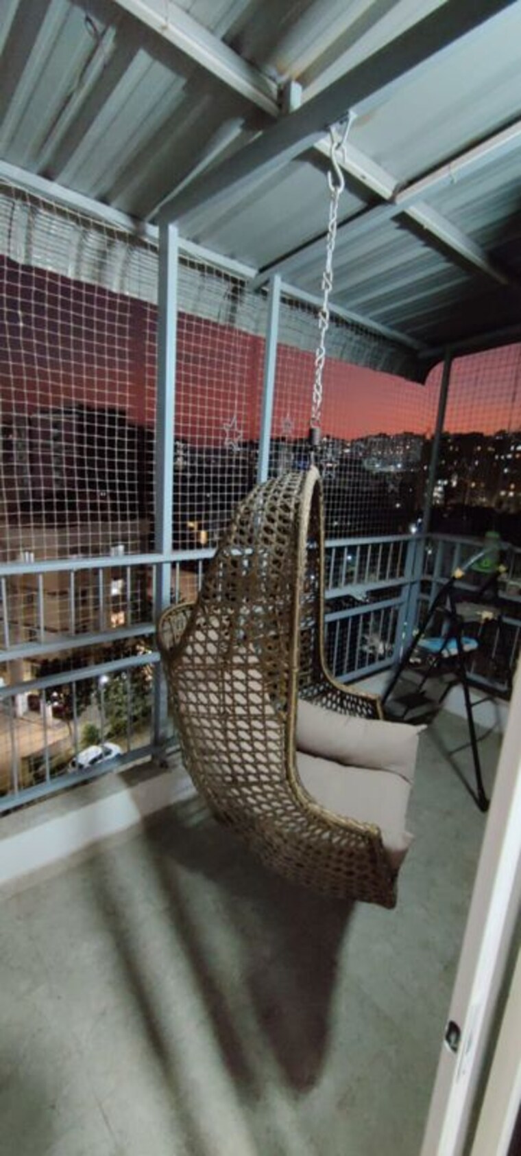 Balcony, blue-27th-avenue 3 Bedroom 1500 Sq.Ft. Apartment In Bavdhan Pune 10450876