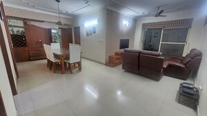 Living Room in 3 BHK Apartment at Nagarjuna Green Ridge, Hsr Layout – for Rent