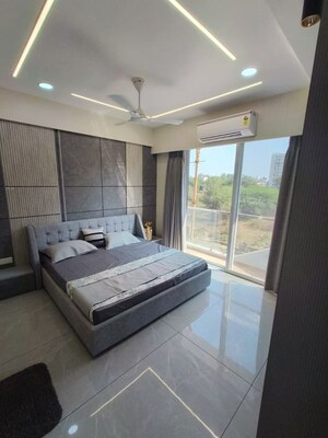 Bedroom in 3 BHK Apartment at Manorath 56, Bhayli – for Sale