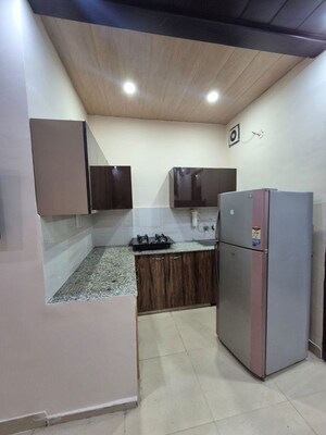 Kitchen in 1 BHK Builder Floor at Ramesh Nagar – for Rent