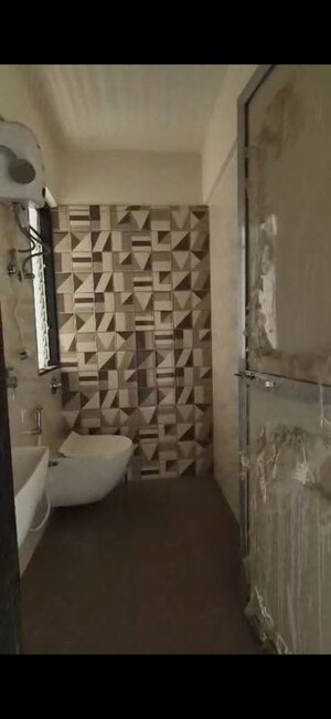 Bathroom in 2 BHK Apartment at Chirag Vijayi Jwala, Goregaon West – for Rent