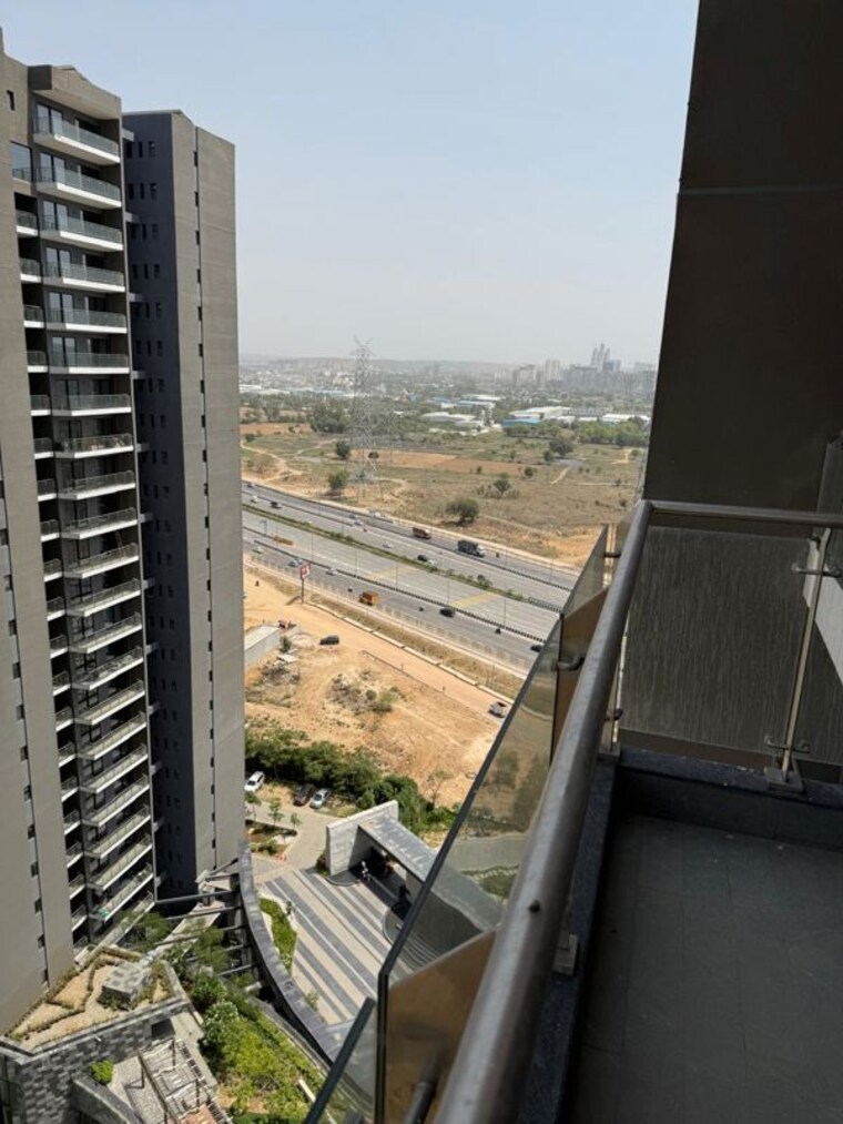 Balcony, krisumi-waterfall-suites 3 Bedroom 1956 Sq.Ft. Apartment In Sector 36a Gurgaon 10450969